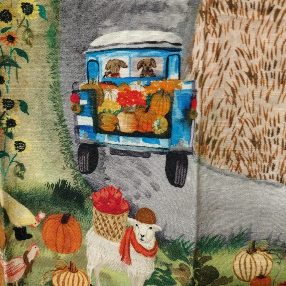 Anthropologie Fall Harvest Dish Towel - Picture 2 of 10